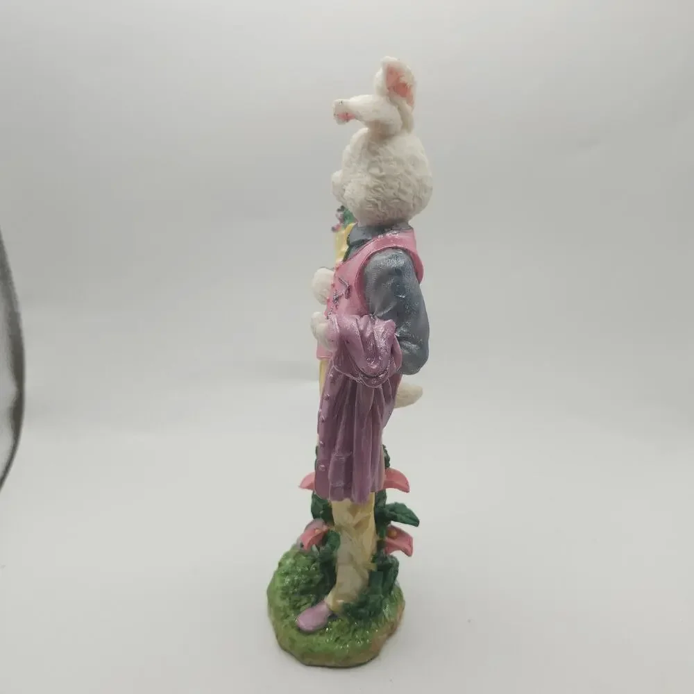 Simson Giftware Boy Rabbit w Lilies 9